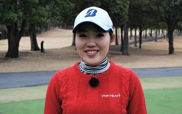 古江彩佳のスタート前パッティング練習法　距離やラインは考えずに転がしてグリーンの速さをチェックしよう