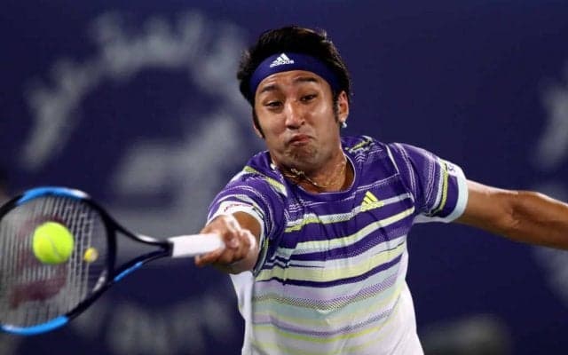 内山靖崇 サーブが不調で世界9位のモンフィスに完敗