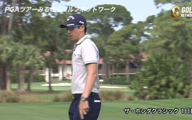 【動画】石川遼、3番パー5では2オンに成功し楽々バーディを奪取