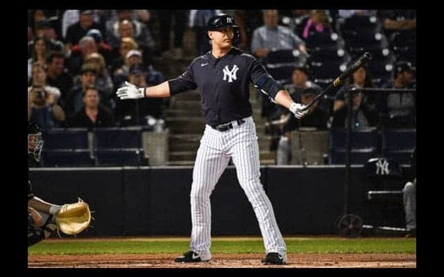 【MLB】“開幕微妙”スタントンにNY紙辛辣　不良債権化を指摘「エルズベリーを…」