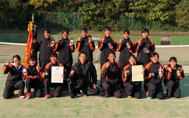 「2年連続アベック優勝目指します」相生学院高等学校 女子【第42回全国選抜高校テニス大会】