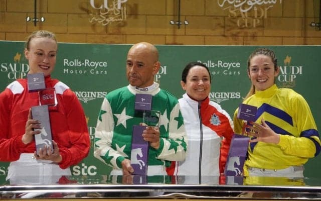 【サウジ騎手招待】ミシェルが総合3位タイ！武豊は総合8位タイ、女性騎手3名が表彰台に