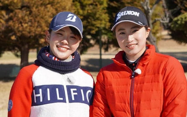 今季プロデビューのミレニアム世代対決！吉田優利と澁澤莉絵留がマッチプレーで真剣勝負