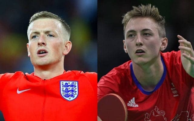 【イングランド代表】卓球のピッチフォードとサッカーのピックフォードが激似で話題に