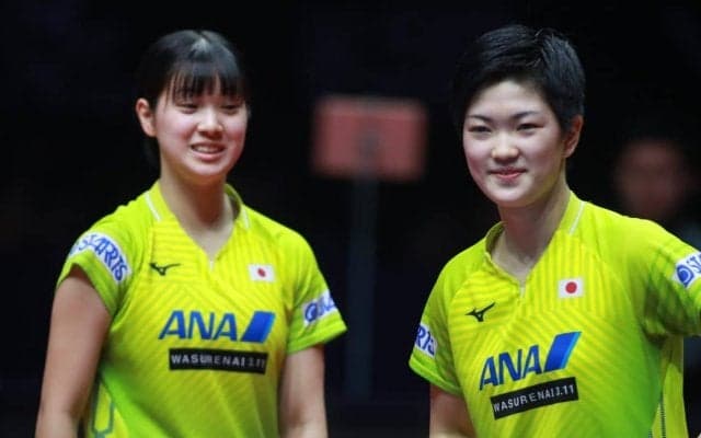 “ダブルみゆう”長﨑/木原、実力見せ優勝に王手＜卓球・カタールオープン＞