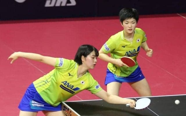 長崎/木原の10代ペア、準優勝　中国ペアと熱戦も及ばず＜卓球・カタールオープン＞