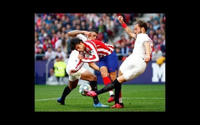 アトレティコにエース復帰。リバプール戦は「点を取って勝ちにいく」