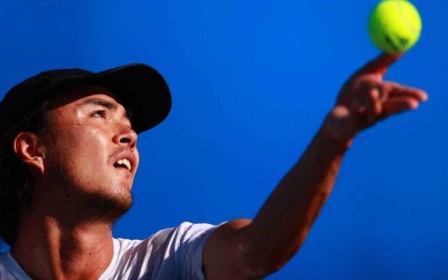 ダニエル太郎「完全に新しい感じ」。大会中止となった会場の様子をSNSで伝える