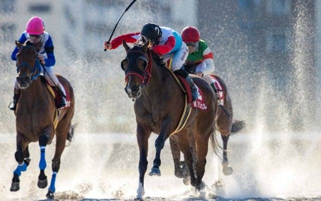 美人ジョッキーミシェルが名古屋で豪快な大外一気を決める