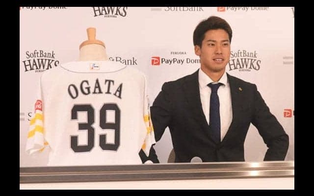 ホークス尾形、支配下登録で目指すはクローザー　「毎日本気の勝負がしたいから」