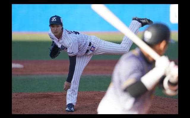 ヤクルト長谷川が最速150キロで虎打線を3人斬り　鷹育成から今季支配下で移籍