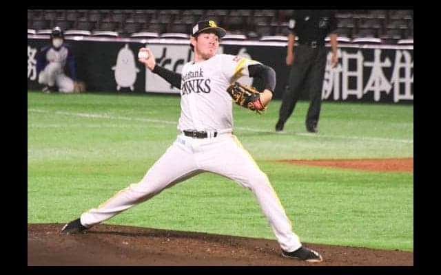鷹スチュワートが存在感示す5回1失点デビュー「1軍でもいい球投げればアウトにできる」