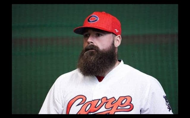 広島の新助っ人ジョンソンが無観客の球場に感慨「皆さんの顔を見る日を楽しみに」