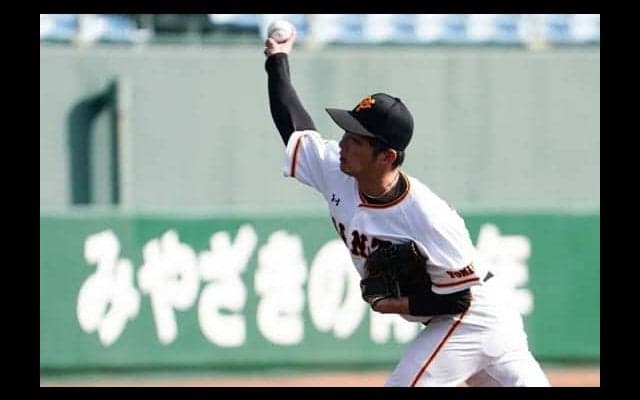 巨人の育成選手・沼田がまた好投　中日戦で1回零封、12球で3人斬り