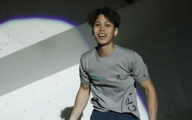 原田海がYouTubeチャンネルを開設 「もっともっとクライミングの知名度を上げていきたい」