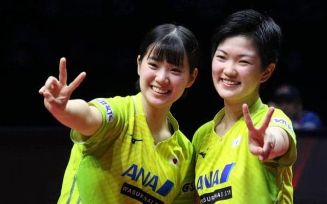 “ダブルみゆう”のスーパープレーも　国際卓球連盟、2019年名ラリーをピックアップ