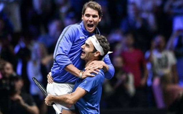 2年ぶりにフェデラーとナダルによる夢のダブルスが実現。日本時間19時開始予定