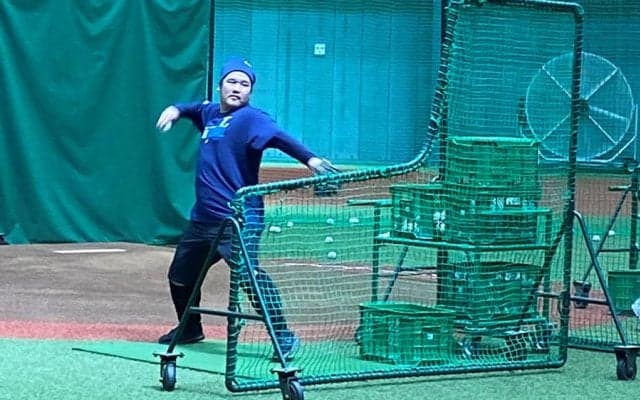 打撃投手・中村剛也は「球がきれい」「制球がいい」　源田＆森越が称賛