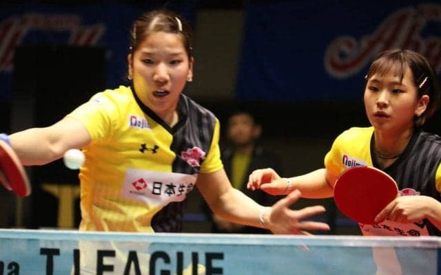 【Tリーグ】“ダブルスの鬼”を探せ　高い勝率誇るダブルス巧者は？