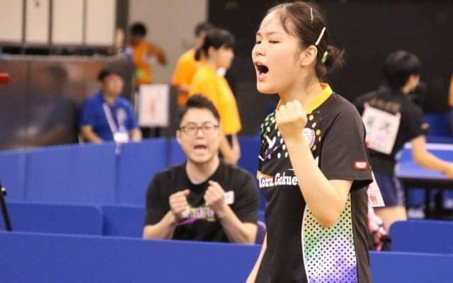 Tリーガー・皆川優香は大阪成蹊大へ　関西卓球界に実力者集う