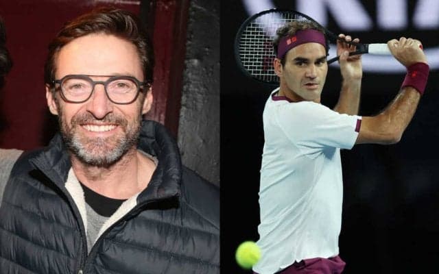 「自宅でのトレーニング方法」を問うフェデラーに、ヒュー・ジャックマンが応える