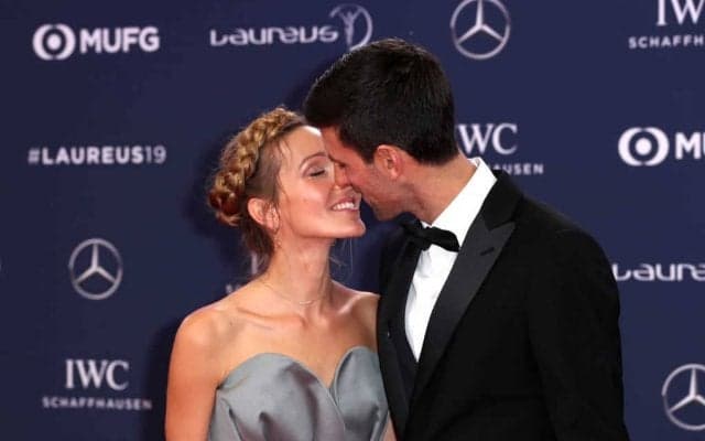 ジョコビッチ夫妻もマレー考案のボレーチャレンジに挑戦。フェデラー夫妻は？