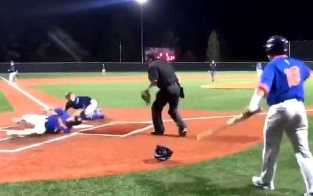 驚愕“宙返り”で捕手飛び越えた…　大学生の“神走塁”が「現実離れしている」