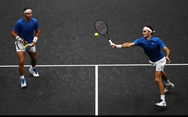 もう一度見たい！フェデラーとナダルのダブルス