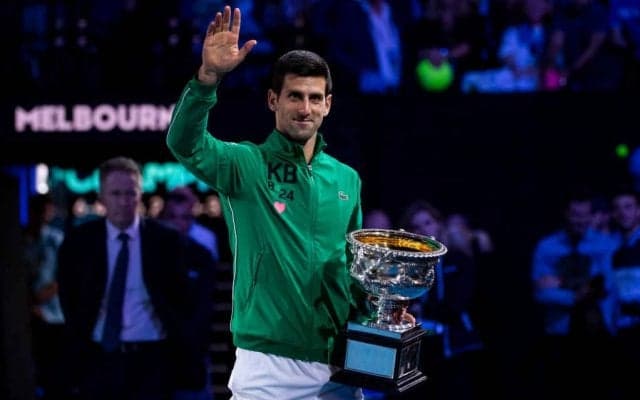 ジョコビッチが全米OP夢の旅をチャリティーオークションに出品