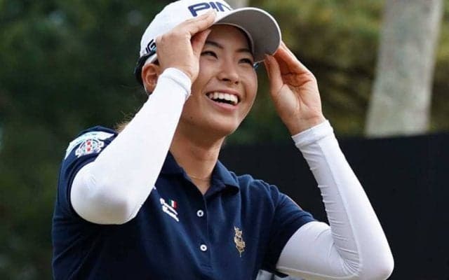 【名珍場面特別編】 渋野日向子、全英V会見の“もぐもぐタイム”に海外注目「運ばれてきた時のリアクション」