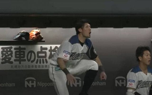 【球界名場面】前代未聞の珍プレー発生!?　フェンスにボールが…解説も「あんなん見たことない！」