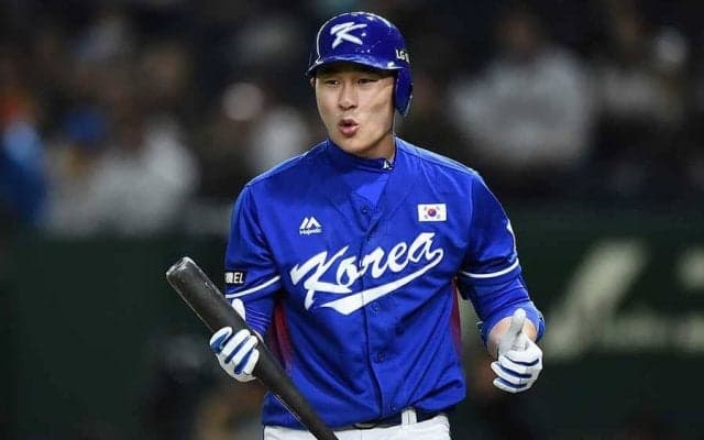 侍ジャパンから先制弾の韓国人野手がMLB挑戦？　米メディア「ポスティングの見込み」