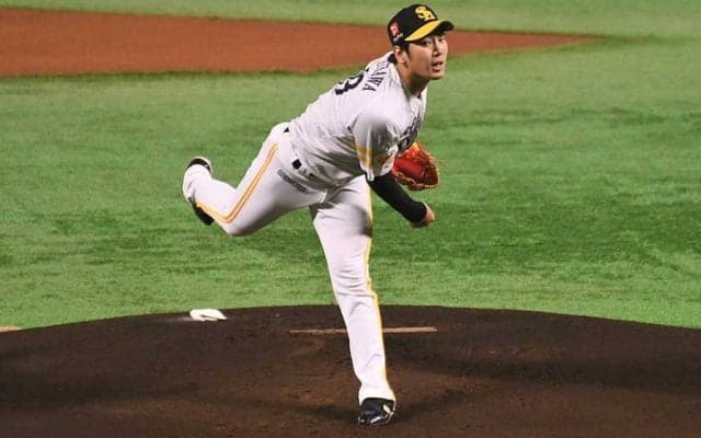 プロの剛球を“捕手目線”で体感！　鷹・石川が公開したブルペン映像にファン歓喜「凄い迫力」