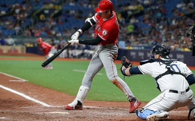【名珍場面特別編】  臨場感抜群！　大谷翔平、サイクルの瞬間をMLBが別アングルで公開「偉業成し遂げる」
