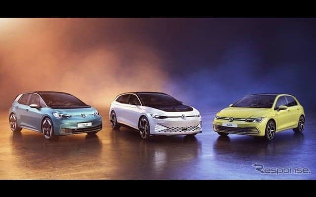 VW ゴルフ 新型など3車種、自動車ブランドコンテストで受賞…新世代EV 『ID.3』は最高評価