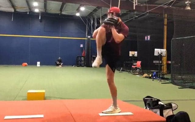 19歳で最速169キロ…　米学生左腕の剛球動画にMLB公式も釘付け「瞬き禁止」