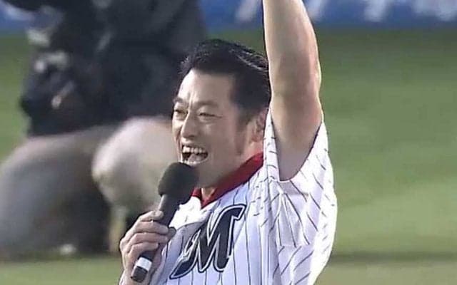 【始球式名場面】予想外の剛速球に驚き？　元“高校球児”アントキの猪木さんの驚愕始球式