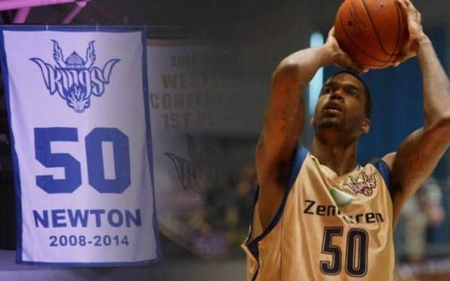 琉球ゴールデンキングス、ジェフ・ニュートンのレジェンドグッズを発売