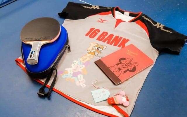 竹本朋世（十六銀行）の卓球ギア｜俺の卓球ギア#65