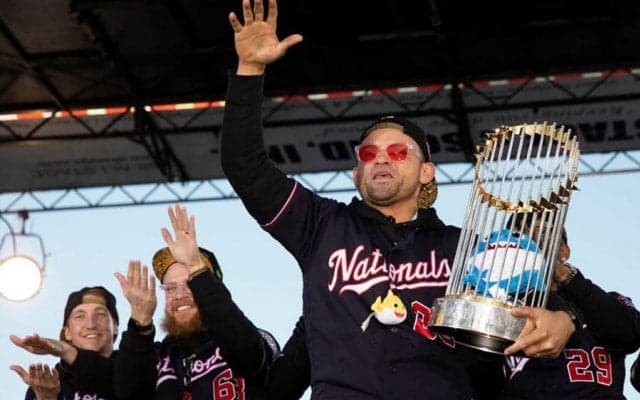 【MLB】「巨人パーラの反応が見たい」　サメ入り世界一リングにファン大興奮