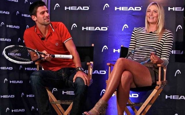 ジョコビッチとシャラポワ、初めてのディナーデートの思い出を振り返る