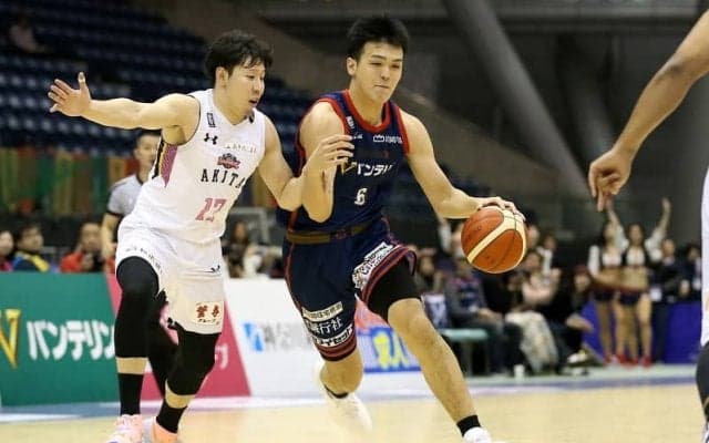 青山学院大学の赤穂雷太、特別指定選手として千葉ジェッツに加入