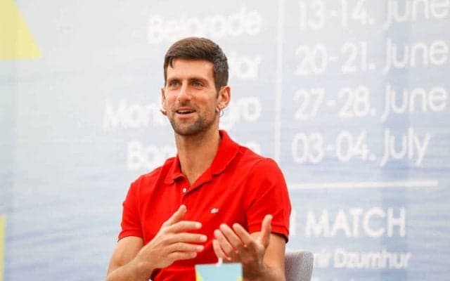 ジョコビッチ ロックダウン中も本当は「ほぼ毎日練習していた」。主催大会へ準備万端