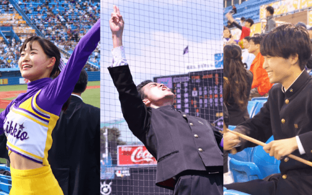 【応援団】新スローガン「一」に込められた思い。世代の垣根を越えた三部一体の新歓活動！