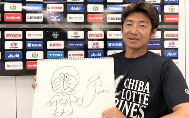 ロッテ鳥谷のドラえもん絵に応募殺到！　チーム最多1756件「まさかですね」