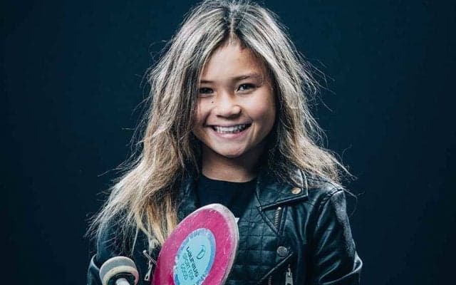 日本人の母持つ11歳の東京五輪候補　天才スケボー少女ブラウンが頭蓋骨骨折の大けが