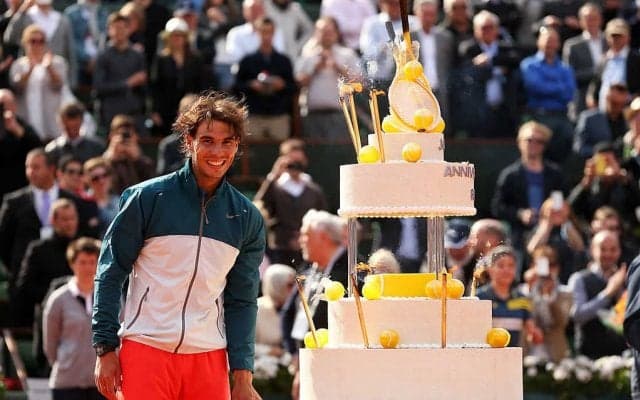 超豪華！ナダルの誕生日を祝ってきた趣向を凝らした歴代のケーキ