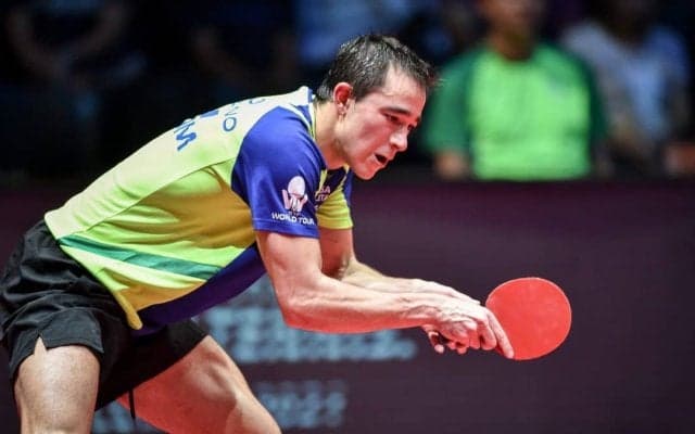 まるでテニス？張本戦で放ったカルデラノのスーパーショットをITTF絶賛
