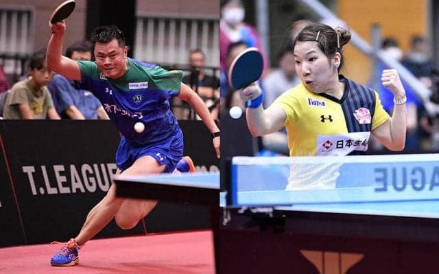 【卓球】Tリーグ 侯英超と森さくらがMVP