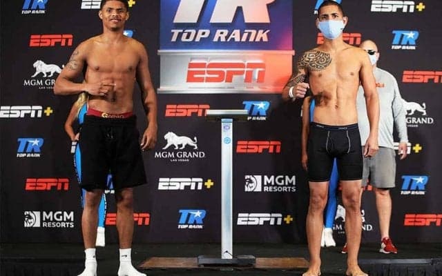 待ってました！　再開のボクシング、計量にラウンドガールも登場で米歓喜「楽しみだ」